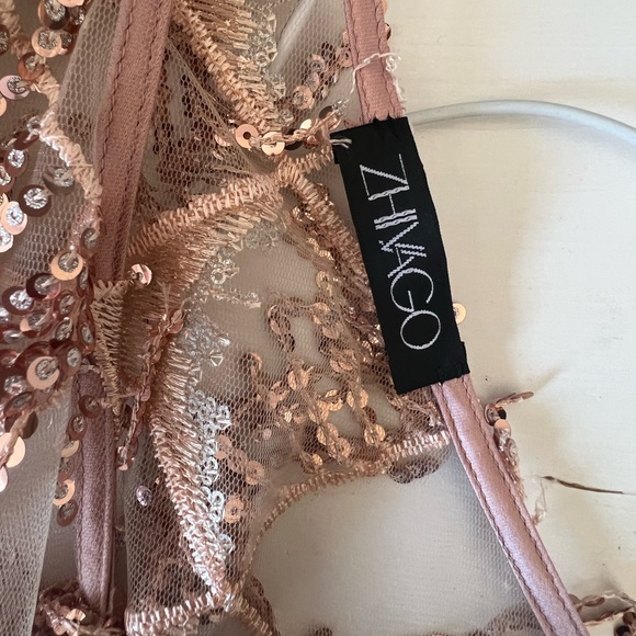 Zhivago one shoulder beaded top - Picture 7 of 7